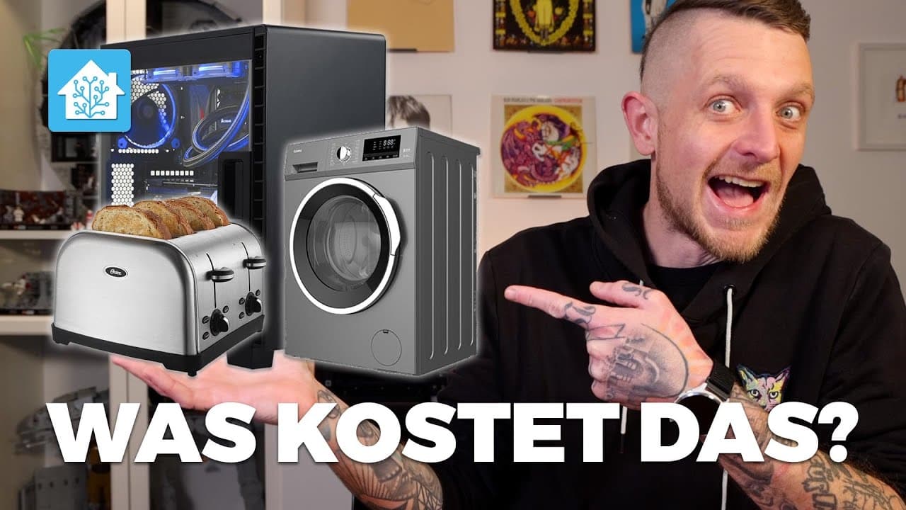 Stromfresser im Haushalt erkennen und Kosten senken mit Home Assistant