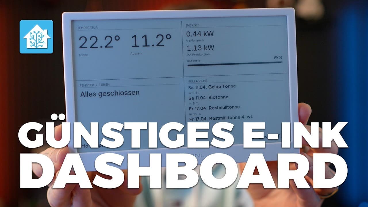 TRMNL E-Ink Display mit Home Assistant einrichten