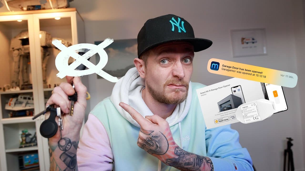 Meross Smart Garagentoröffner: Installation und Integration im Smart Home