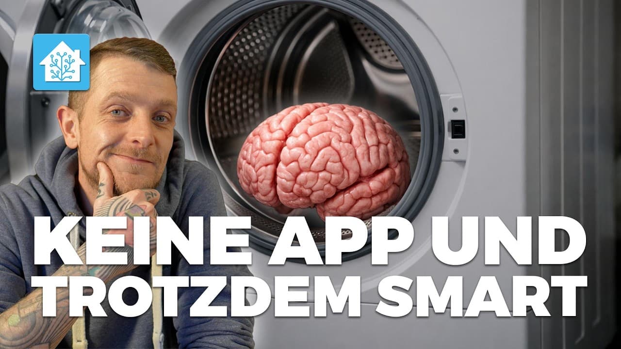 Waschmaschine und Co. mit WashData in Home Assistant überwachen