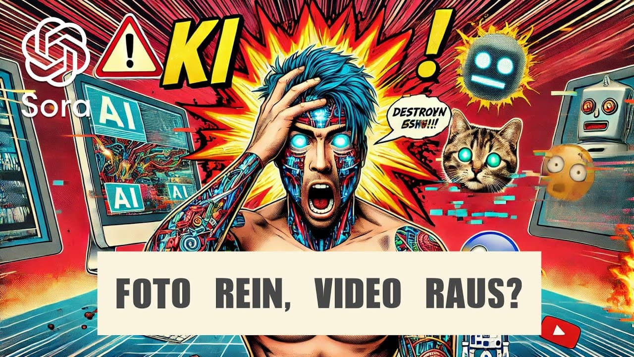 Sora AI: Fotos animieren mit OpenAI – Funktionen und Voraussetzungen