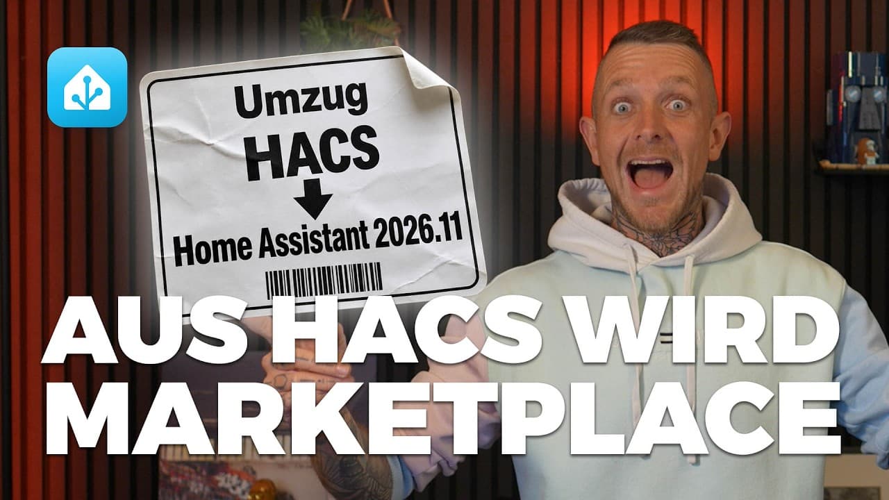 HACS wird Marketplace: Das ändert sich in HA 2026.11