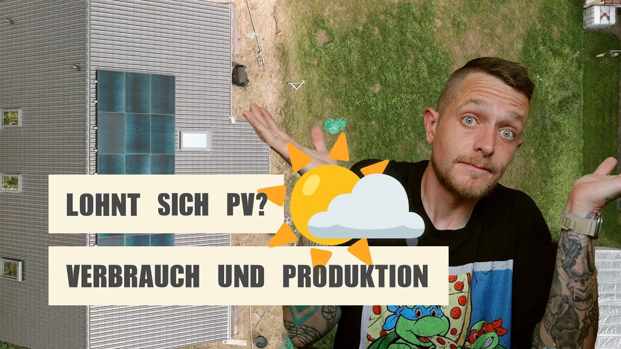 Lohnt sich eine Photovoltaikanlage? Ein Jahr Stromproduktion und Verbrauch im Überblick