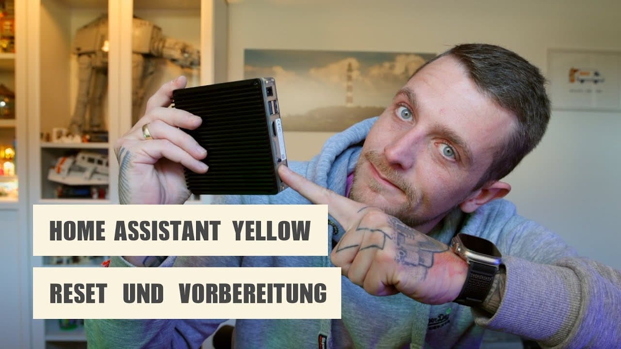 Home Assistant auf Werkseinstellungen zurücksetzen und Umzug vorbereiten