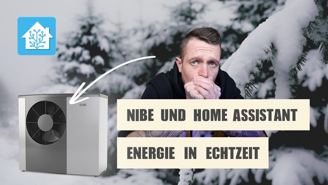 NIBE & Home Assistant: Stromverbrauch der Wärmepumpe überwachen