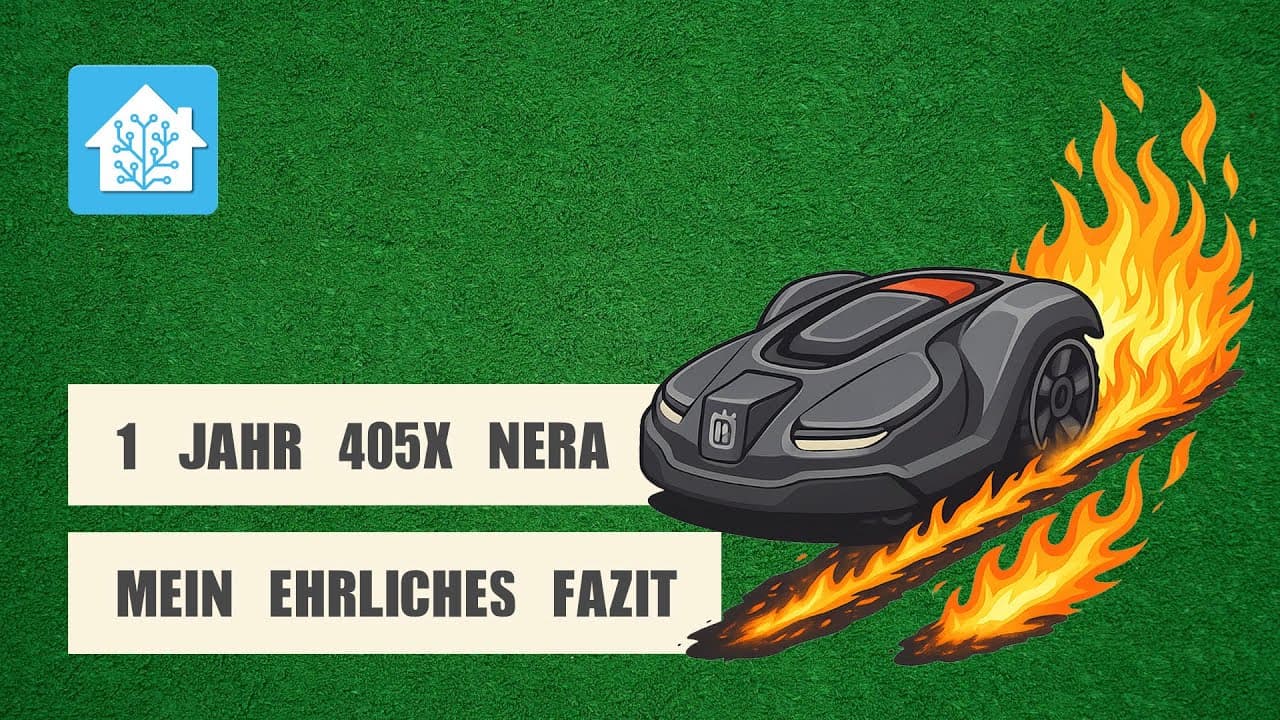 Husqvarna Automower 405X NERA im Smart Home: Erfahrungen, Schnittmuster und Home Assistant Integration