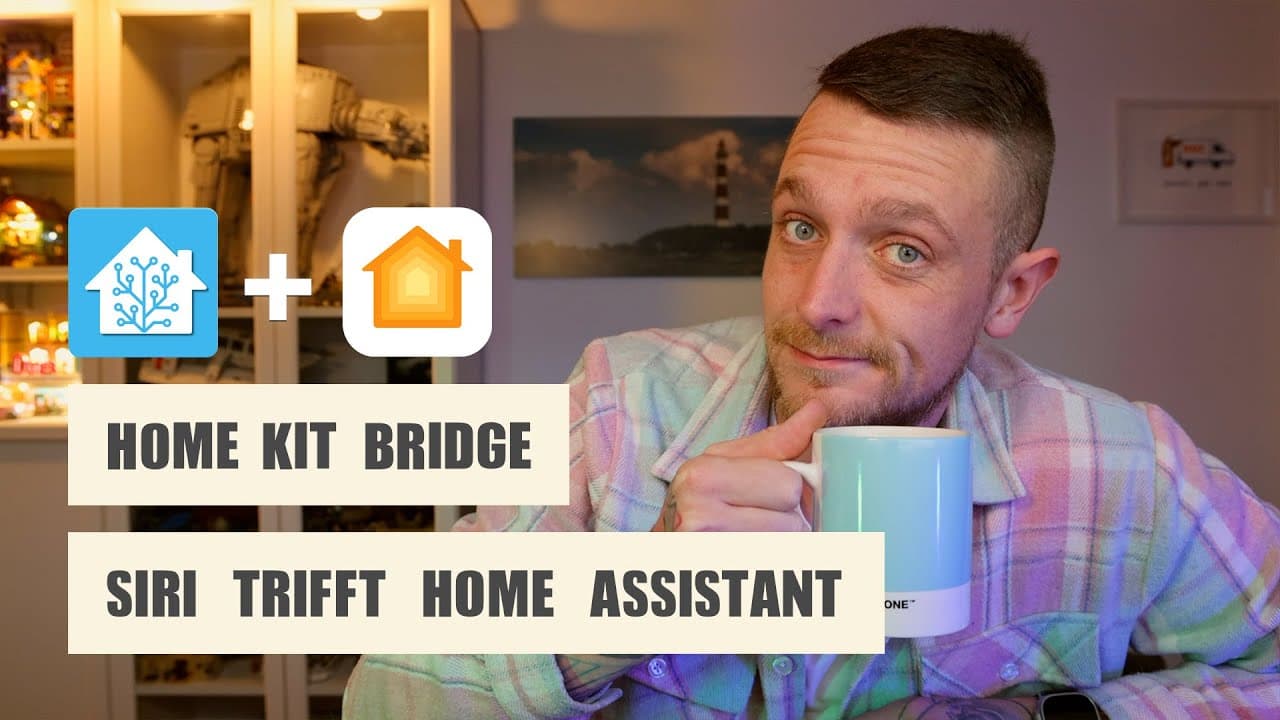 HomeKit Bridge: Home Assistant Geräte mit Apple Home und Siri steuern
