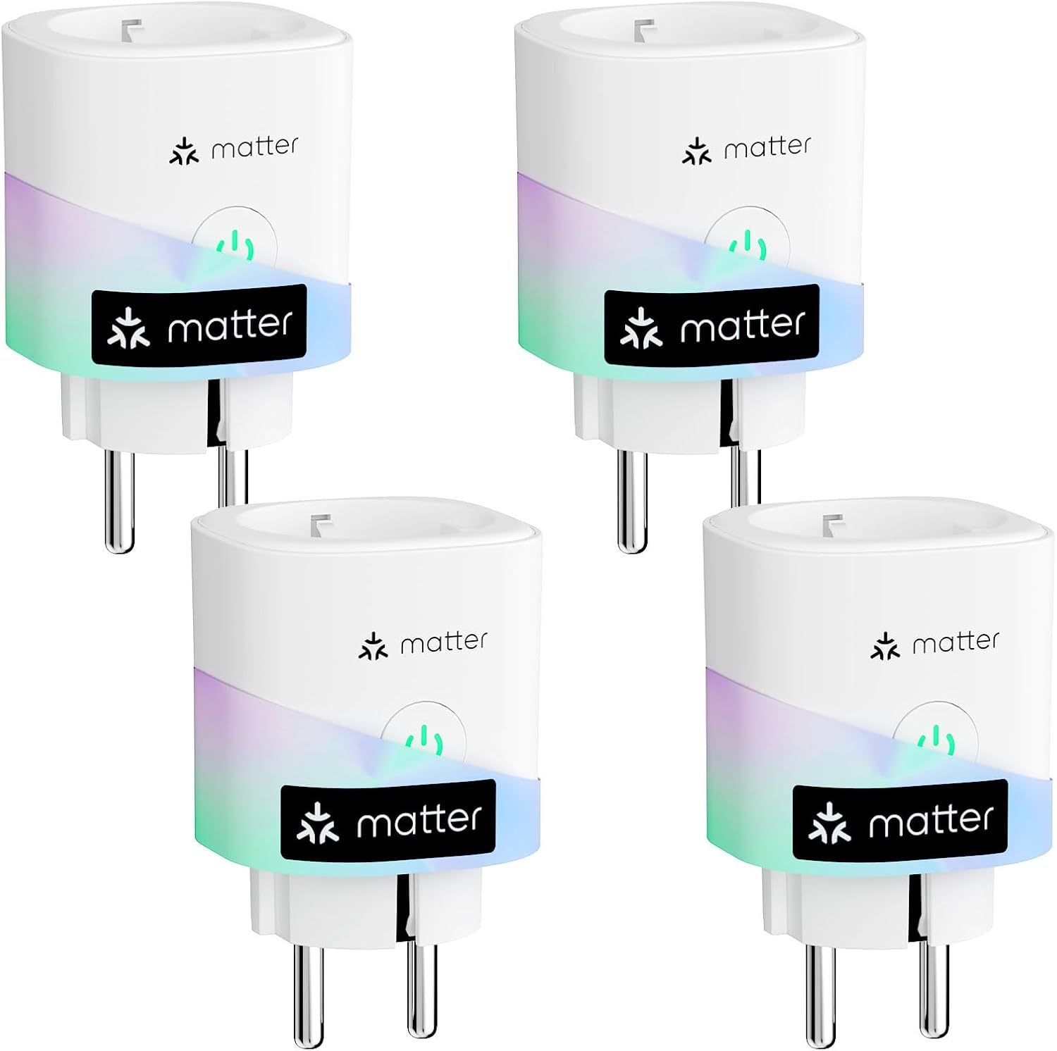 meross Matter Steckdose 4er-Pack