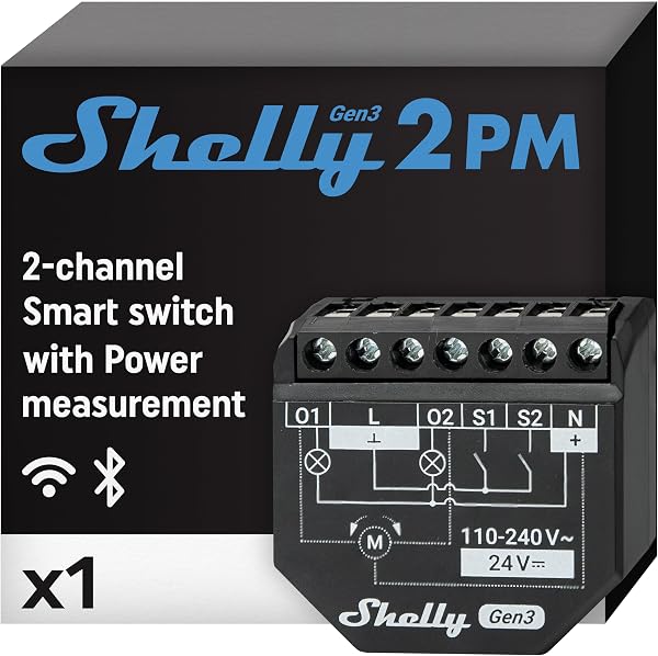 Shelly 2PM Gen3
