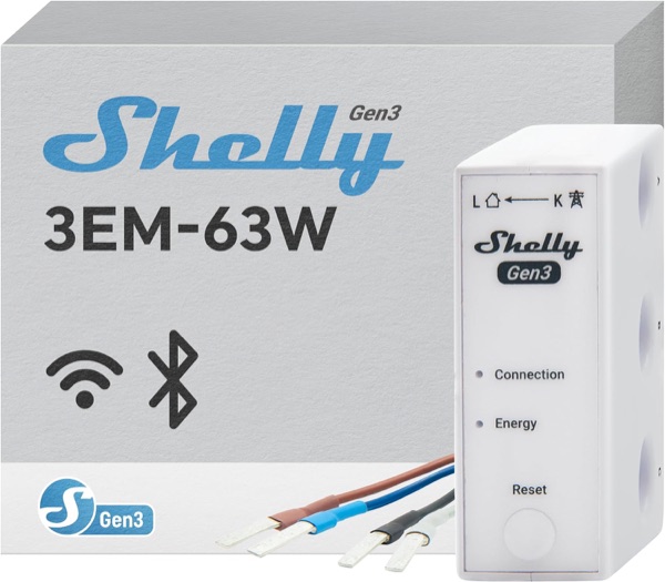 Shelly 3EM-63W Gen3